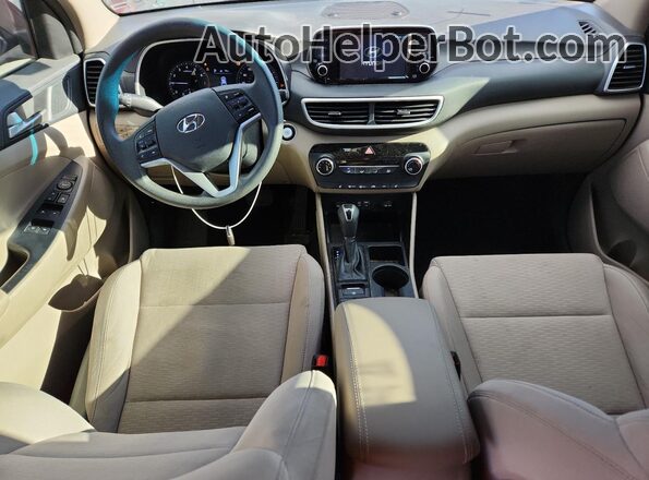 KM8J3CA48LU178181 2020 HYUNDAI TUCSON Красный Вид панели приборов