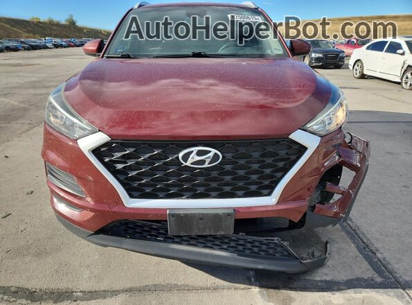 KM8J3CA48LU178181 2020 HYUNDAI TUCSON Красный Вид спереди