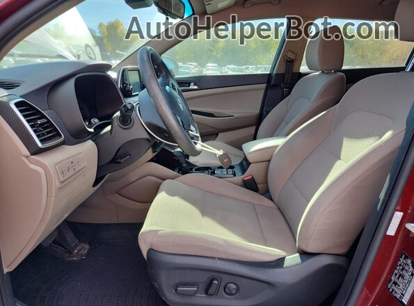 KM8J3CA48LU178181 2020 HYUNDAI TUCSON Красный Вид салона спереди