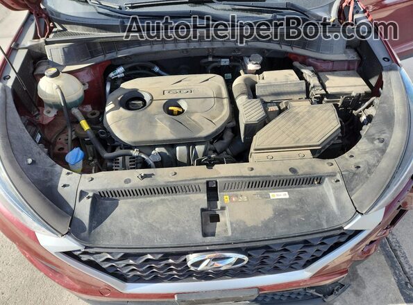 KM8J3CA48LU178181 2020 HYUNDAI TUCSON Красный Вид подкапотного пространства