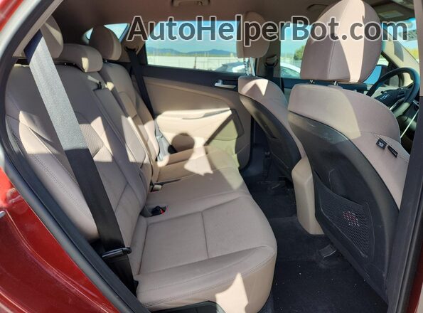 KM8J3CA48LU178181 2020 HYUNDAI TUCSON Красный Вид задней части салона