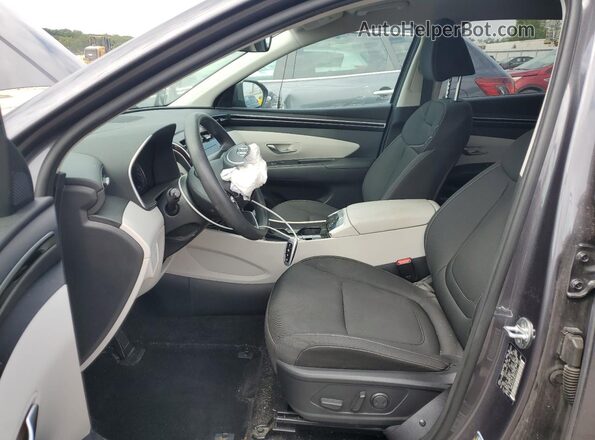KM8JB3AE2NU019137 2022 HYUNDAI TUCSON Gray Вид салону спереду