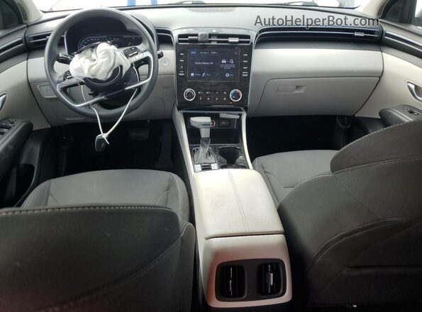 KM8JB3AE2NU019137 2022 HYUNDAI TUCSON Gray Вид панелі приладів