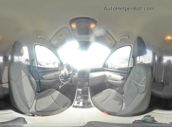 KM8JB3AE2NU019137 2022 HYUNDAI TUCSON Gray Панорамний вид салону 360°