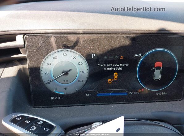 KM8JF3AE2NU164201 2022 HYUNDAI TUCSON Красный Вид задних сидений