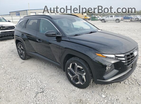 KM8JFCA10NU073599 2022 HYUNDAI TUCSON Черный Передняя правая четверть