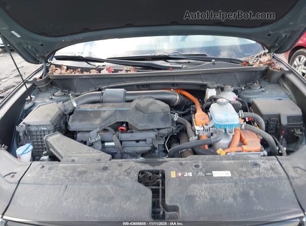 KM8JFDA21PU113965 2023 HYUNDAI TUCSON PLUG-IN HYBRID Зеленый Вид сзади