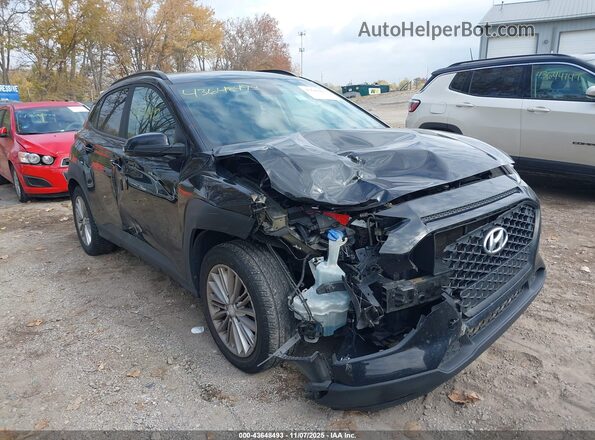 KM8K22AA2LU437903 2020 HYUNDAI KONA Черный Передняя правая четверть