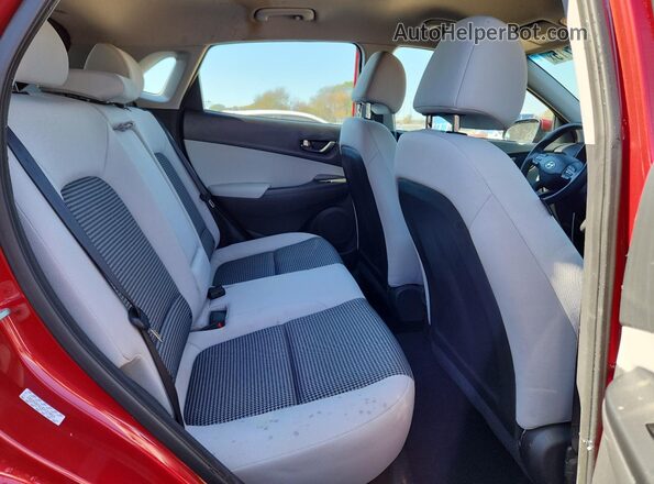 KM8K22AB7PU050357 2023 HYUNDAI KONA Красный Вид задней части салона
