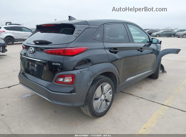KM8K33AG6KU045108 2019 HYUNDAI KONA EV Black Tył prawy