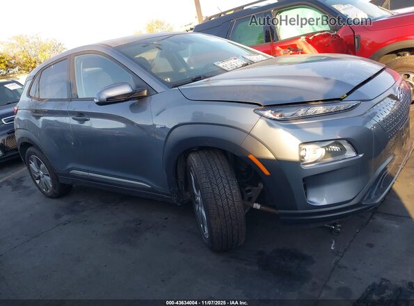 KM8K33AG7LU068690 2020 HYUNDAI KONA ELECTRIC Синий Вид задней части салона
