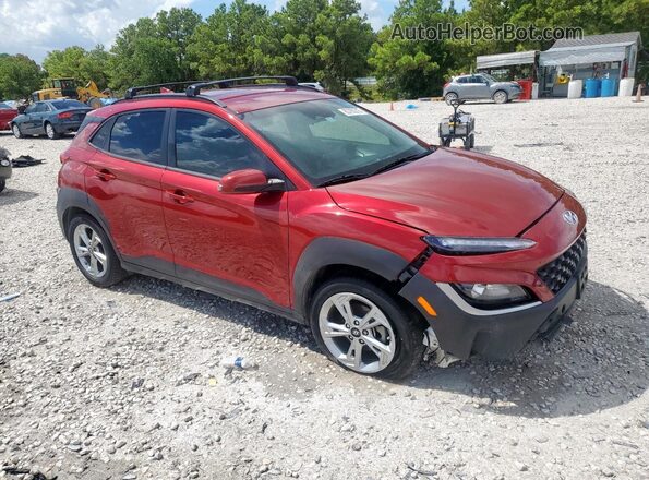 KM8K62ABXPU043066 2023 HYUNDAI KONA Красный Передняя правая четверть