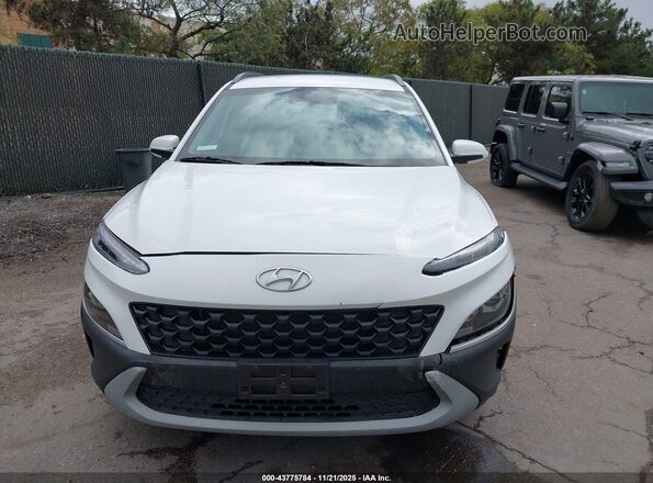 KM8K6CAB5PU983779 2023 HYUNDAI KONA Белый Вид щитка приборов