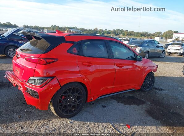 KM8KH3ACXPU008147 2023 HYUNDAI KONA N Orange Tył prawy