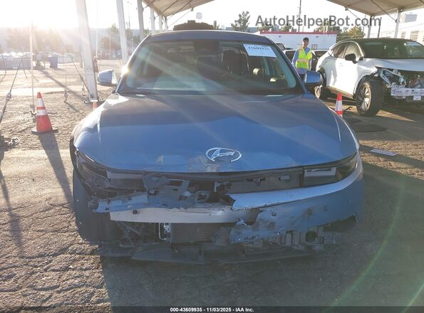 KM8KM4AE9PU178678 2023 HYUNDAI IONIQ 5 Синий Вид щитка приборов