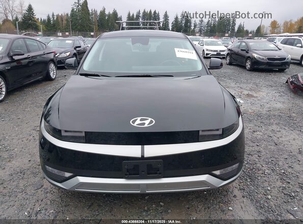KM8KMDDF7RU338953 2024 HYUNDAI IONIQ 5 Black Widok wnętrza z tyłu