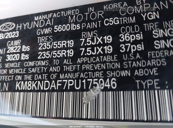 KM8KNDAF7PU175946 2023 HYUNDAI IONIQ 5  Вид подкапотного пространства