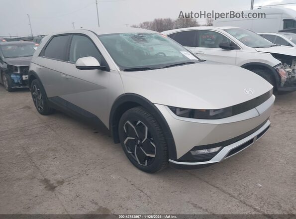 KM8KNDDF4RU254327 2024 HYUNDAI IONIQ 5 Gray Передня права чверть