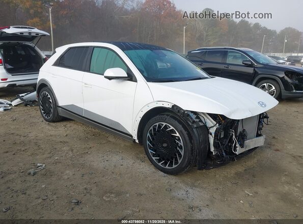 KM8KRDAF2PU134273 2023 HYUNDAI IONIQ 5 Белый Передняя правая четверть