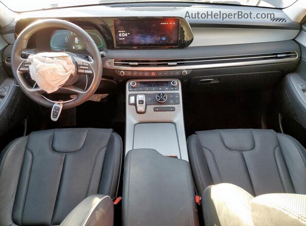 KM8R3DGE3PU558611 2023 HYUNDAI PALISADE Черный Вид панели приборов