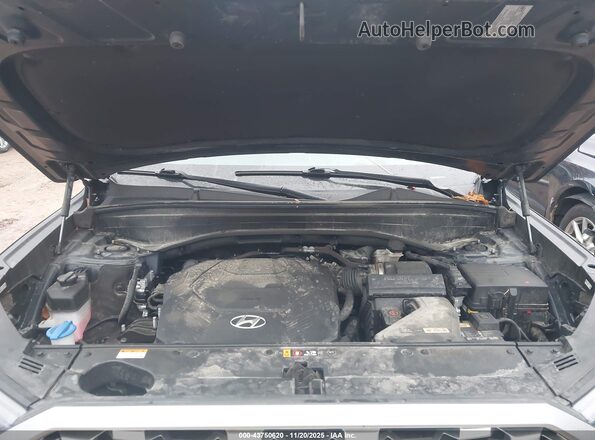 KM8R4DHEXMU283777 2021 HYUNDAI PALISADE Dark Blue Вид сзади