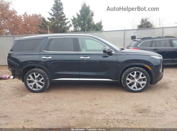 KM8R4DHEXMU283777 2021 HYUNDAI PALISADE Dark Blue Панорамный вид салона 360°