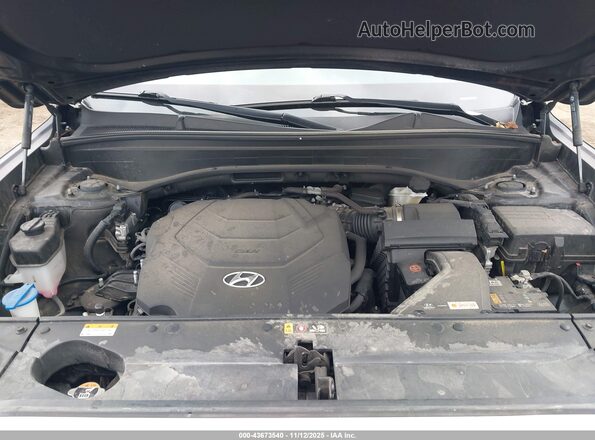 KM8R7DHEXNU430835 2022 HYUNDAI PALISADE Черный Вид сзади