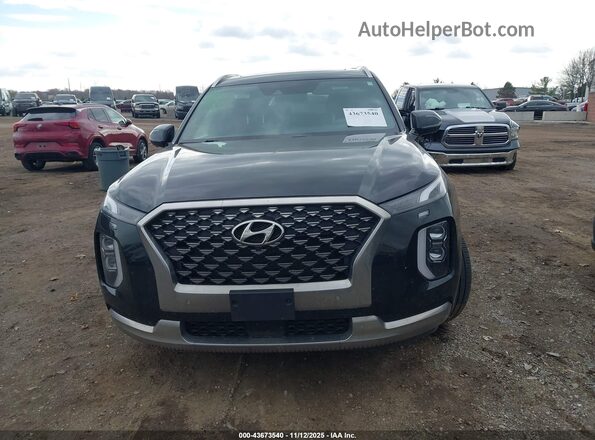 KM8R7DHEXNU430835 2022 HYUNDAI PALISADE Черный Вид панели приборов