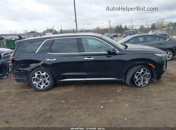 KM8R7DHEXNU430835 2022 HYUNDAI PALISADE Черный Вид щитка приборов