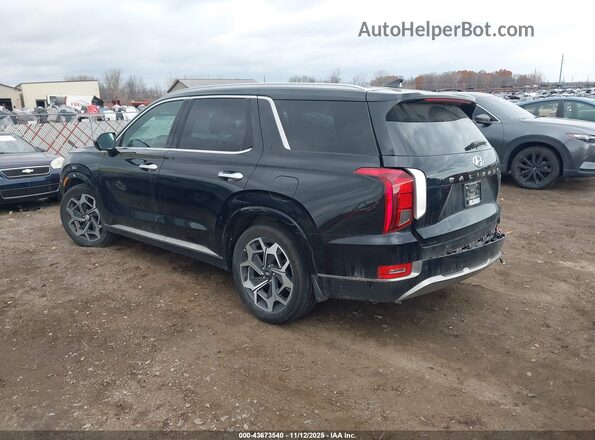 KM8R7DHEXNU430835 2022 HYUNDAI PALISADE Черный Задняя левая четверть