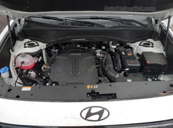 KM8RJES25TU024173 2026 HYUNDAI PALISADE White ძრავის განყოფილების ხედი
