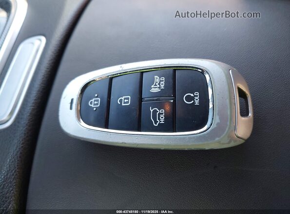 KM8S2DA14MU005827 2021 HYUNDAI SANTA FE HYBRID BLUE White Vista del salpicadero
