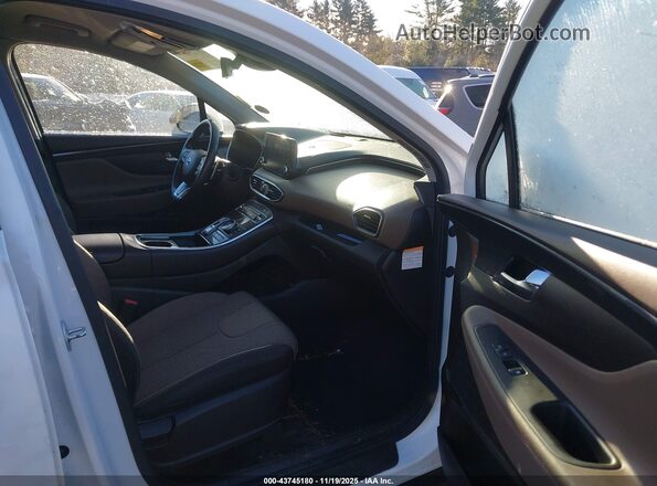 KM8S2DA14MU005827 2021 HYUNDAI SANTA FE HYBRID BLUE White Vista interior delantera