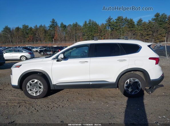 KM8S2DA14MU005827 2021 HYUNDAI SANTA FE HYBRID BLUE White Vista interior de 360 grados