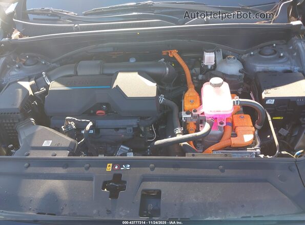 KM8S2DA16NU046946 2022 HYUNDAI SANTA FE HYBRID BLUE Gray Հետևի տեսք