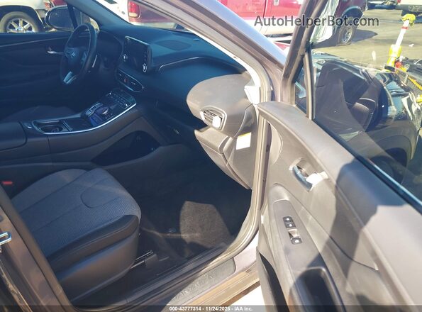 KM8S2DA16NU046946 2022 HYUNDAI SANTA FE HYBRID BLUE Gray Սալոնի դիմացի տեսք