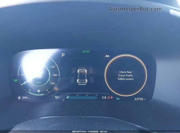KM8S2DA16NU046946 2022 HYUNDAI SANTA FE HYBRID BLUE Gray Հետևի նստատեղերի տեսք