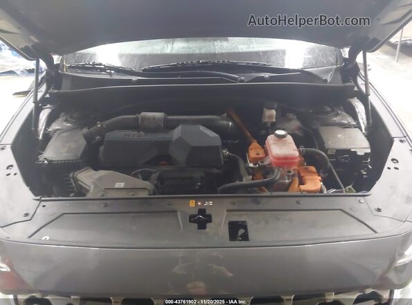 KM8S2DA17MU005644 2021 HYUNDAI SANTA FE HYBRID BLUE Gray Հետևի տեսք