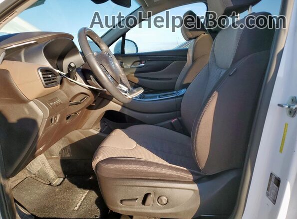 KM8S2DA18NU026357 2022 HYUNDAI SANTA Белый Вид салона спереди