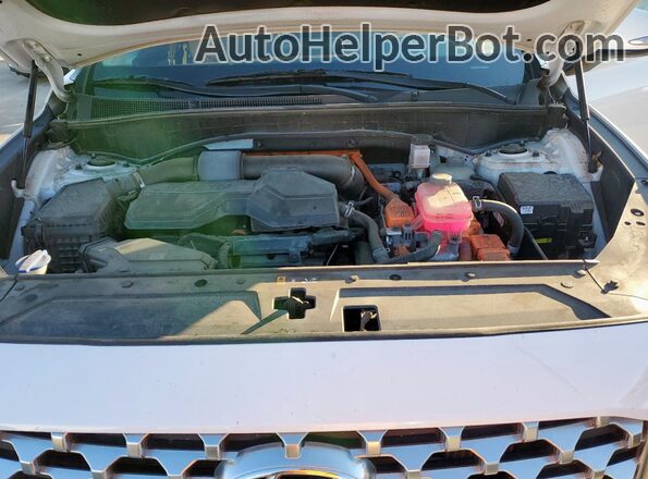 KM8S2DA18NU026357 2022 HYUNDAI SANTA Белый Вид подкапотного пространства