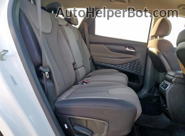KM8S2DA18NU026357 2022 HYUNDAI SANTA Белый Вид задней части салона