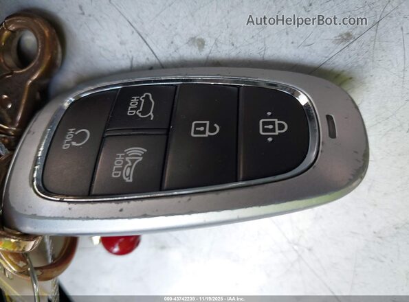 KM8S3DA15NU035188 2022 HYUNDAI SANTA FE HYBRID Black Вид панелі приладів