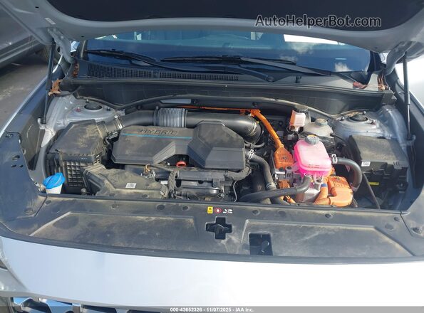 KM8S5DA16NU029880 2022 HYUNDAI SANTA FE HYBRID Серебряный Вид сзади