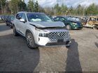 2021 Hyundai Santa Fe Hybrid Limited Silver vin: KM8S5DA1XMU009548