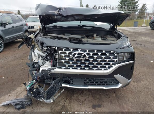 KM8S7DA25PU092068 2023 HYUNDAI SANTA FE PLUG-IN HYBRID Black Widok z przodu