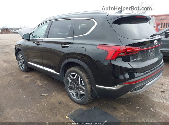 KM8S7DA25PU092068 2023 HYUNDAI SANTA FE PLUG-IN HYBRID Black Tył lewy