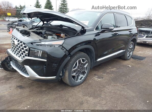 KM8S7DA25PU092068 2023 HYUNDAI SANTA FE PLUG-IN HYBRID Black Przód lewy