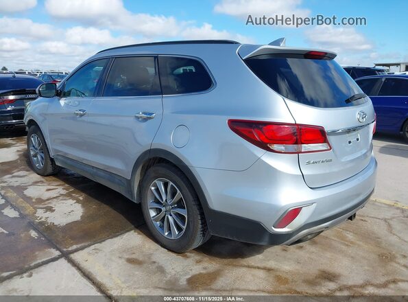 KM8SM4HF2JU273119 2018 HYUNDAI SANTA FE Серебряный Задняя левая четверть