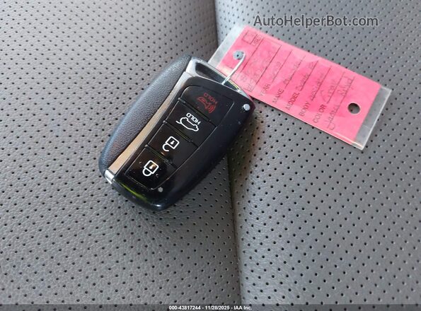 KM8SN4HF1KU307923 2019 HYUNDAI SANTA FE XL Серебряный Вид наклейки с VIN-кодом