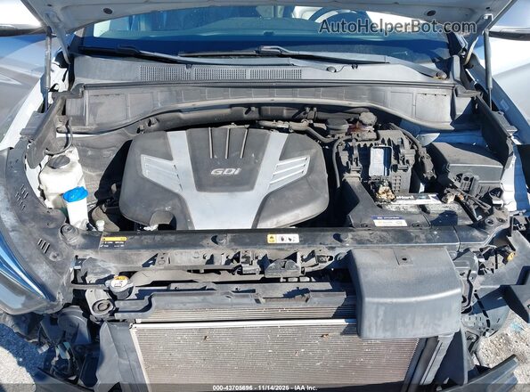 KM8SN4HF8KU307367 2019 HYUNDAI SANTA FE XL Серебряный Вид сзади